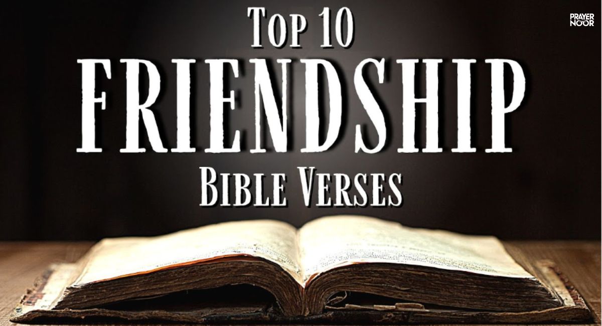 a bible verse about friendship