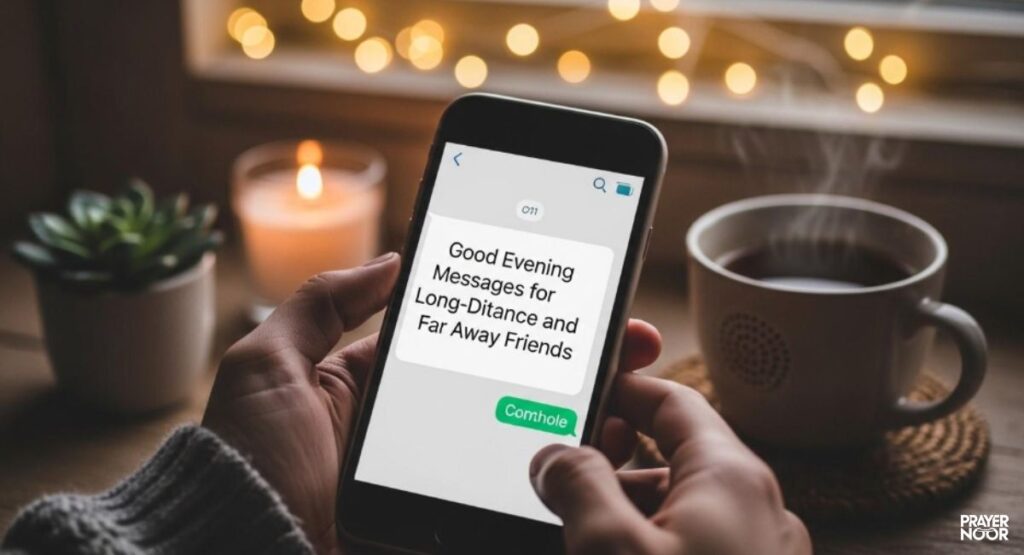Good Evening Messages for Long-Distance and Far Away Friends