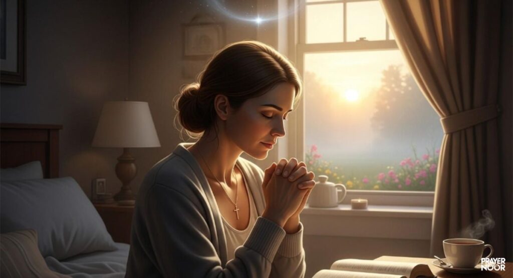 Good Morning Prayer for Her Peace, Healing & Comfort