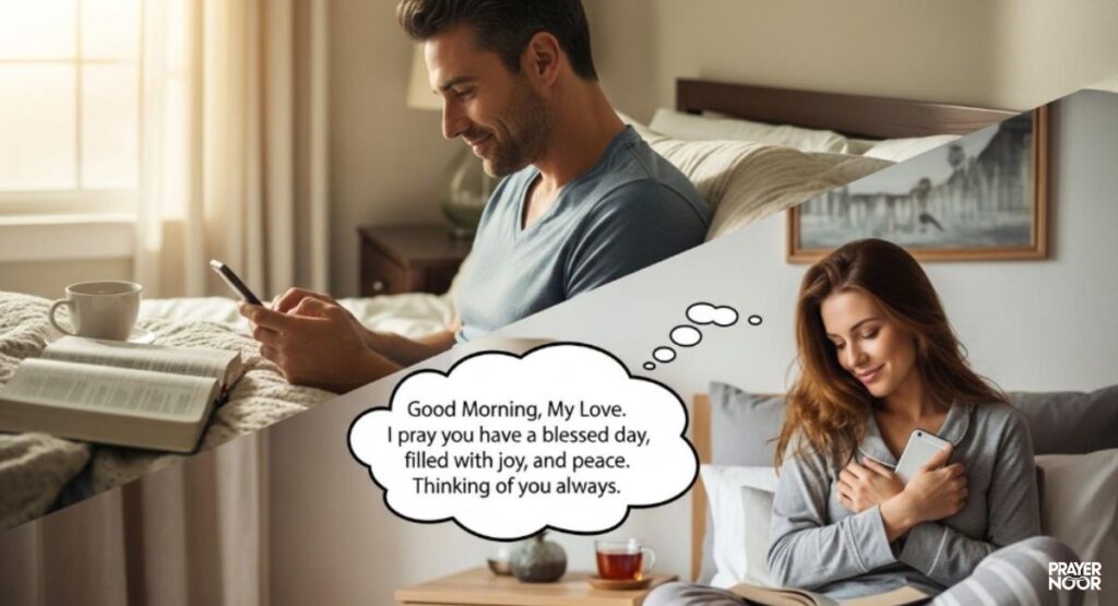 Long Distance Good Morning Prayer for Her