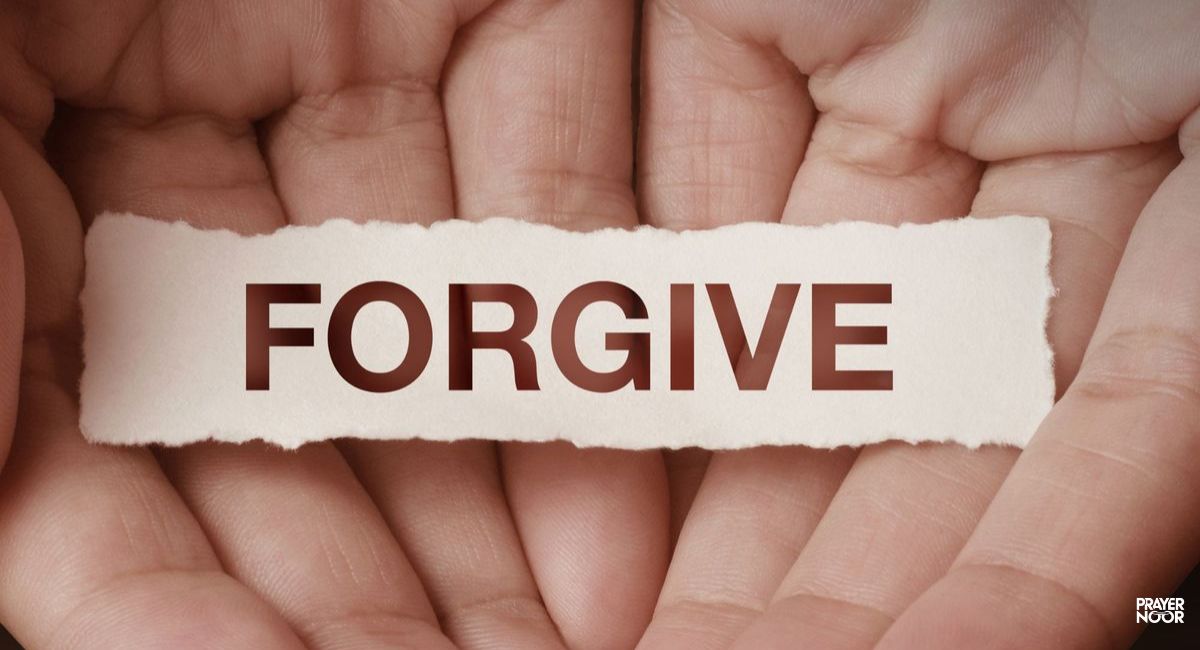 prayer for forgiveness and letting go