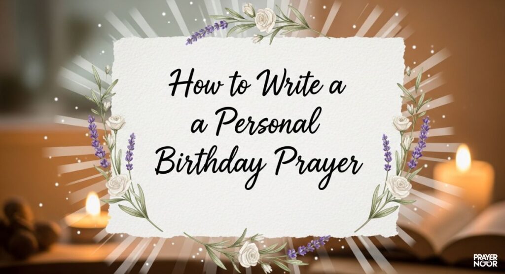 Short and Simple Birthday Prayers for Myself 