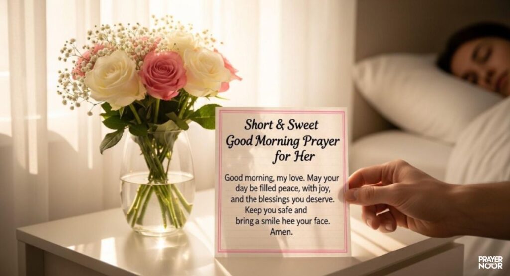 Short & Sweet Good Morning Prayer for Her