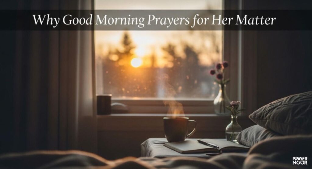 Why Good Morning Prayers for Her Matter