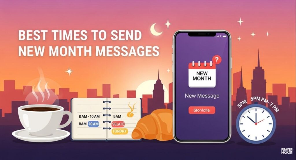 Best Times to Send New Month Messages 