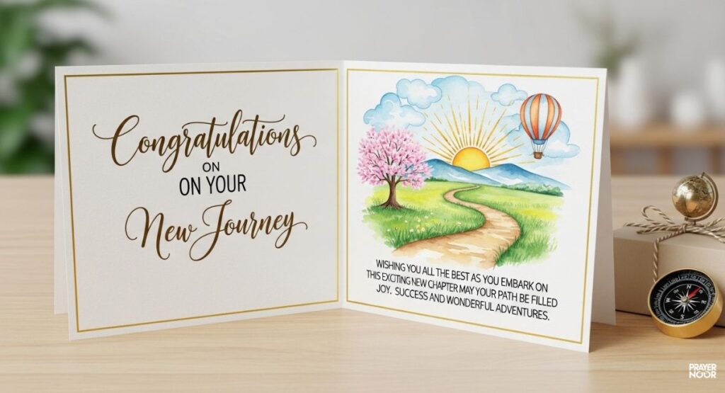 Congratulations Messages for a New Journey in Life 