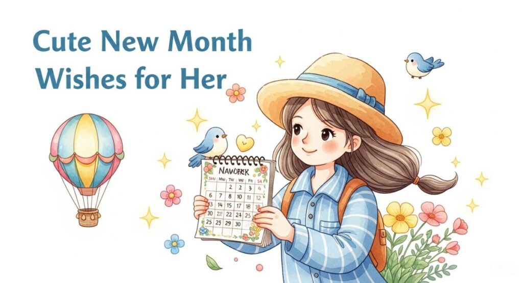 Cute New Month Wishes for Her
