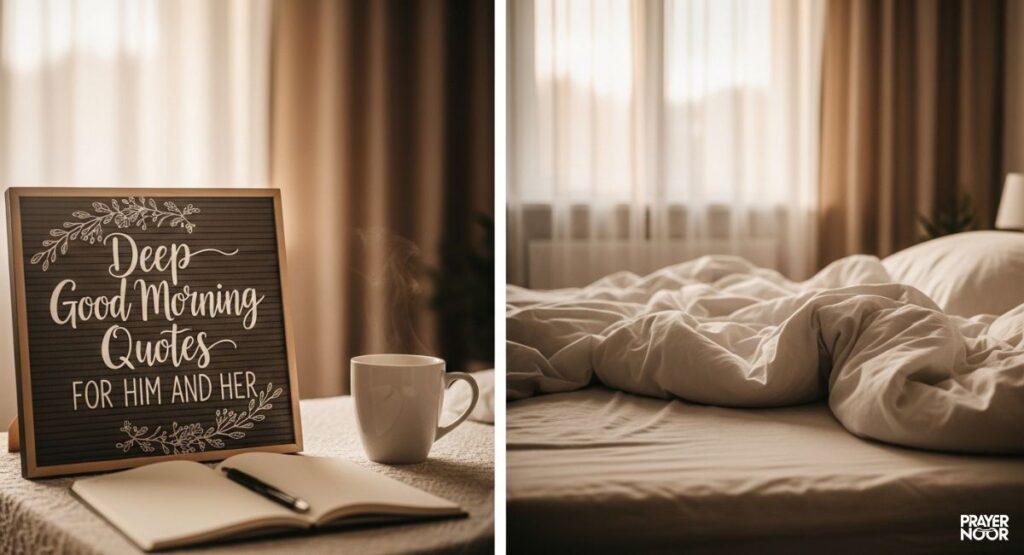 Deep Good Morning Quotes for Him and Her