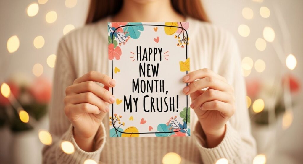 Flirty and Playful New Month Wishes for Your Crush