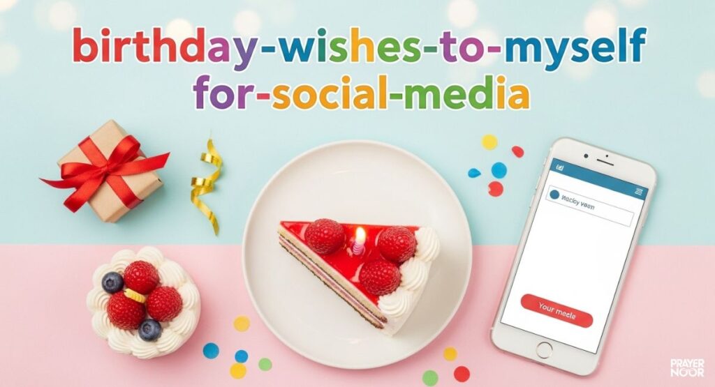 Birthday Wishes to Myself for Social Media