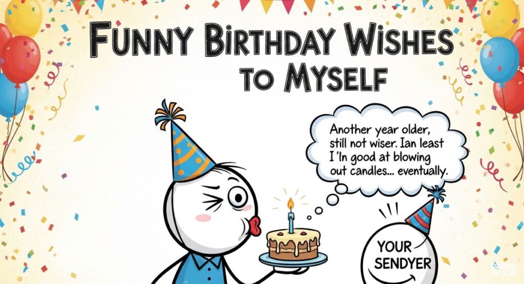 Funny Birthday Wishes to Myself