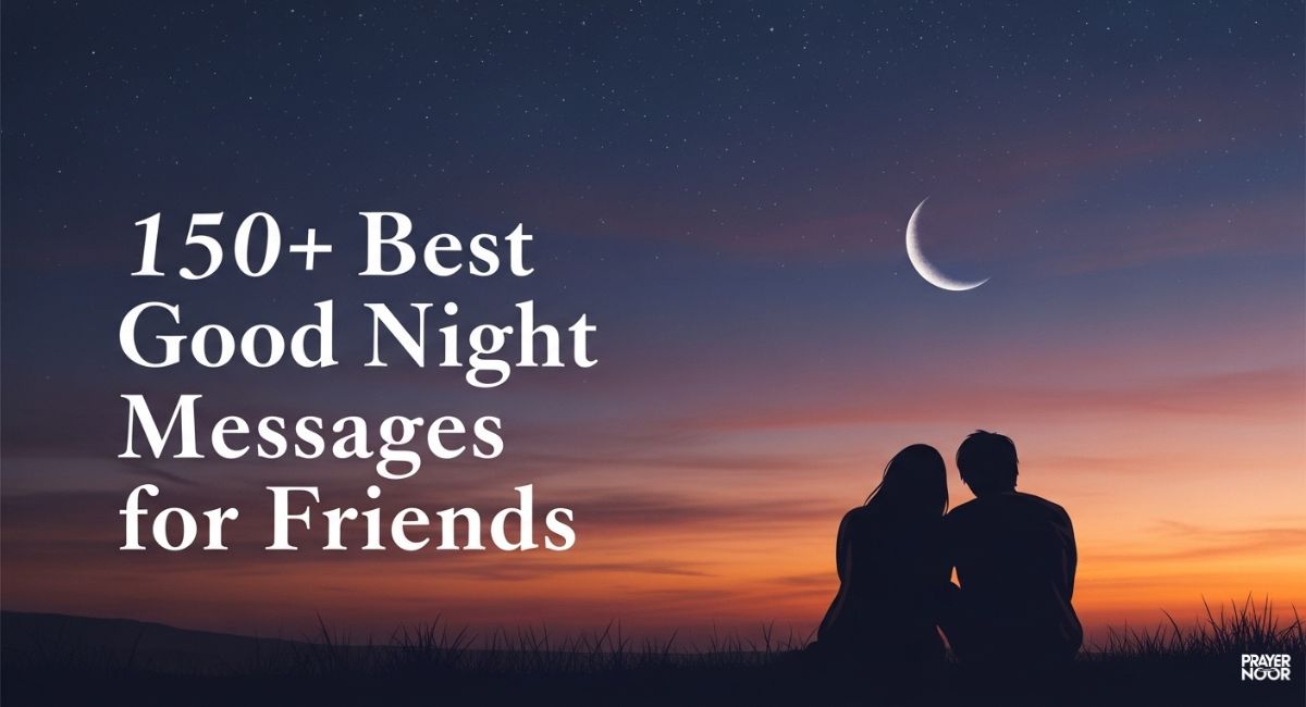 good night message for a friend
