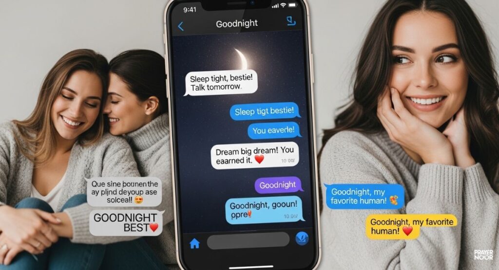 Good Night Messages for Best Friends 