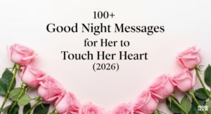 goodnight messages for her