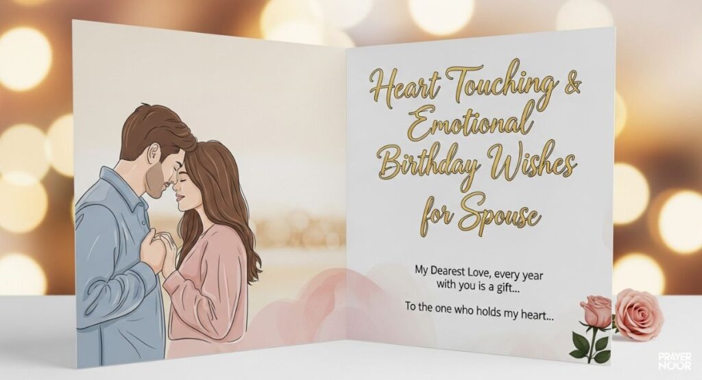 Heart Touching & Emotional Birthday Wishes for Spouse