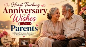 heart touching anniversary wishes for parents