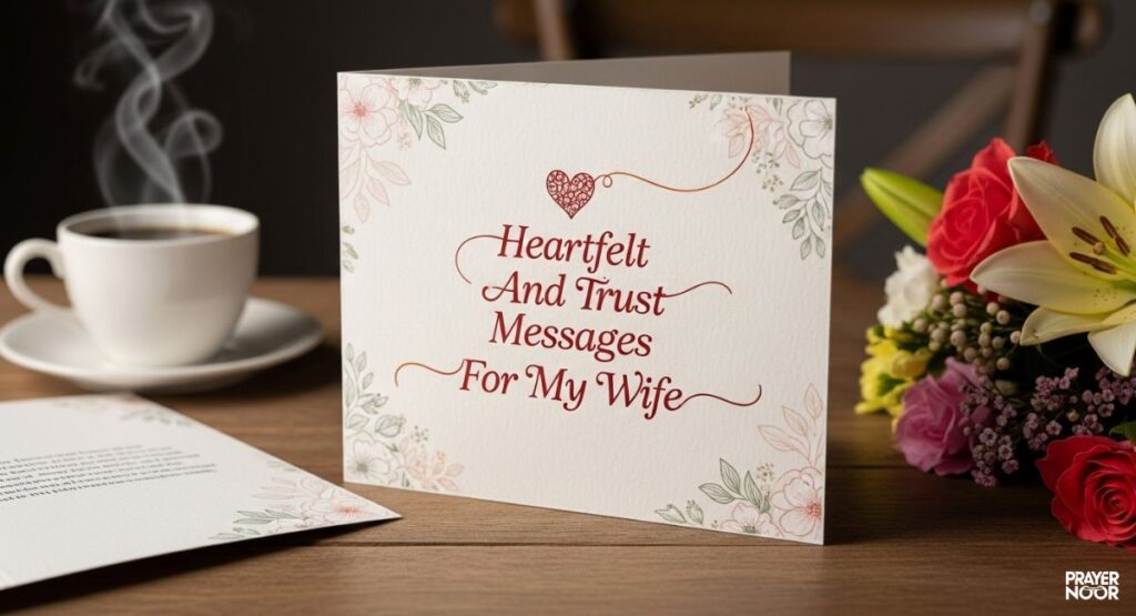 Heartfelt Love And Trust Messages For My Wife 