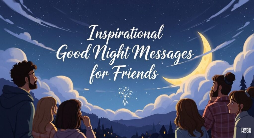 Inspirational Good Night Messages for Friends 