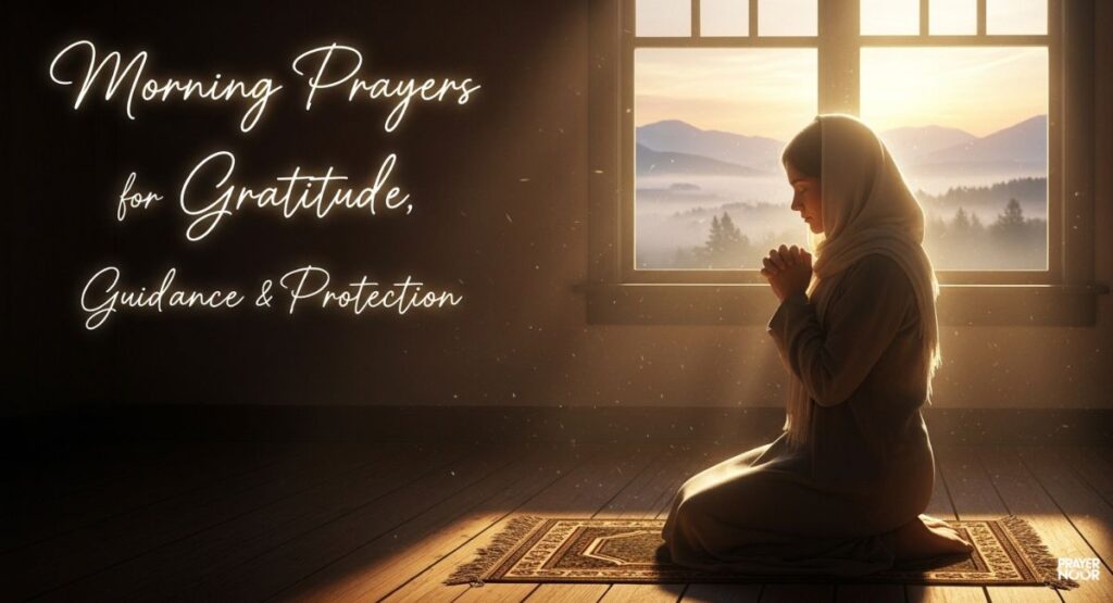 Morning Prayers for Gratitude, Guidance, and Protection 