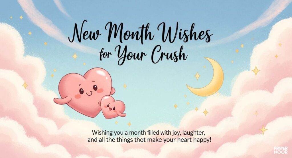 New Month Wishes for Your Crush