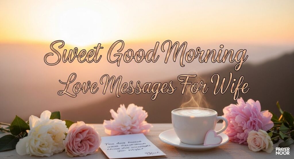 Sweet Good Morning Love Messages For Wife 