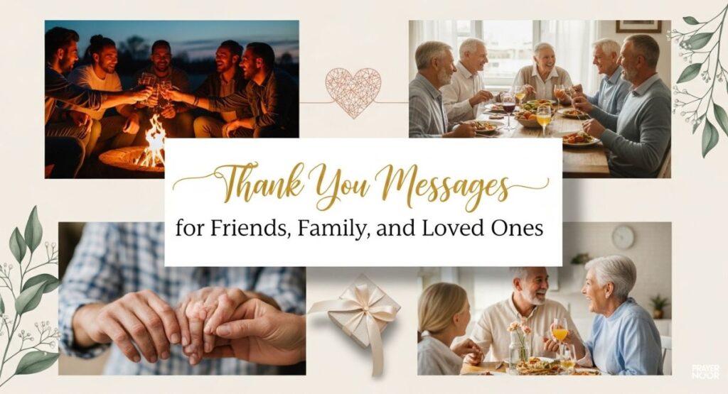Thank You Messages for Friends, Family, and Loved Ones 