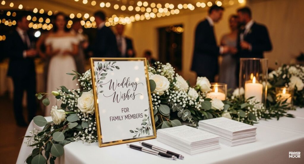 Wedding Wishes for Family Members
