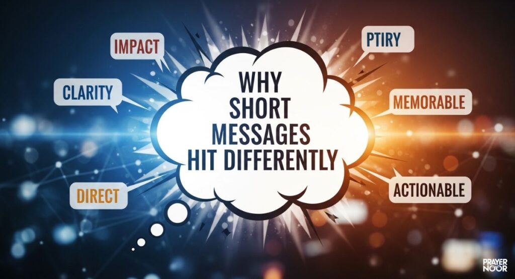 Why Short Messages Hit Differently