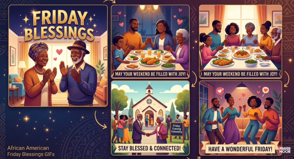 African American Friday Blessings GIFs