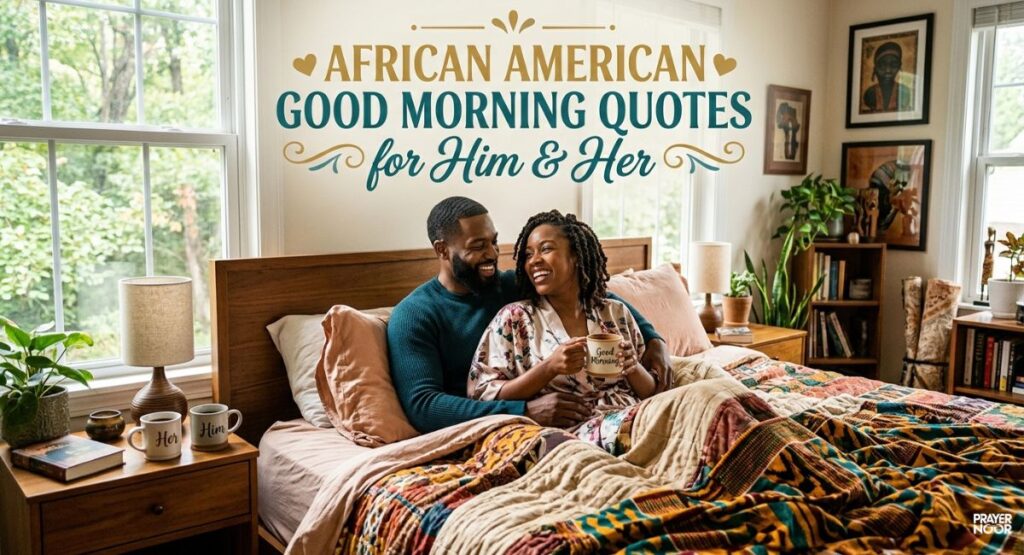 African American Good Morning Quotes for Him & Her