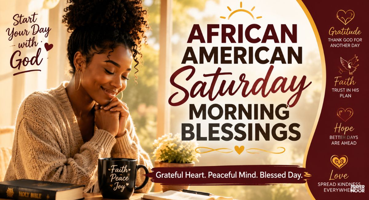 african american saturday morning blessings