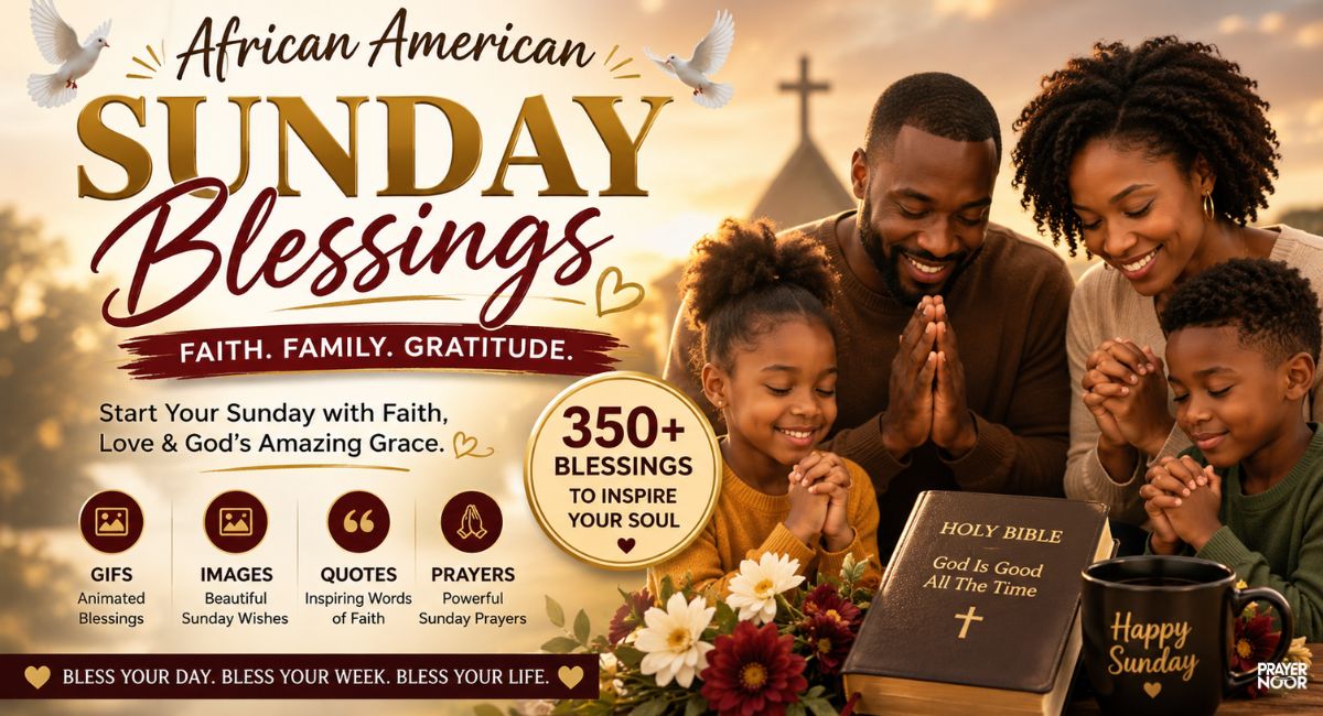 african american sunday blessings gif
