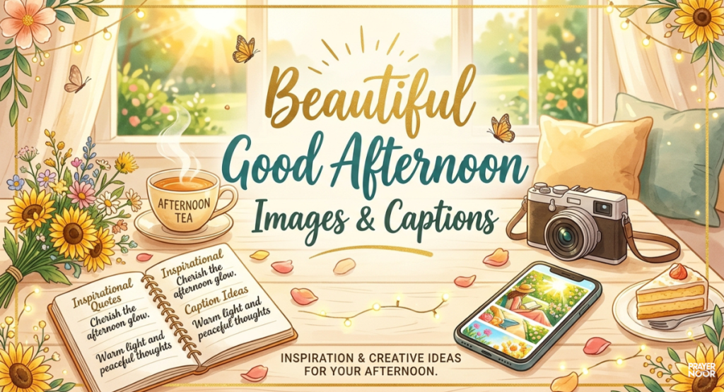 Beautiful Good Afternoon Images & Captions