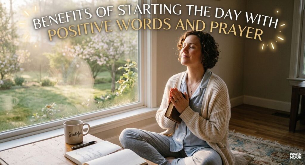 Benefits of Starting the Day with Positive Words and Prayer