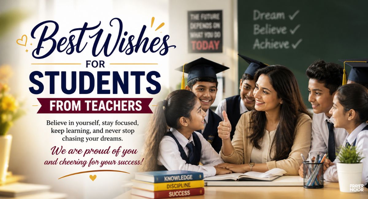best wishes for students from teachers