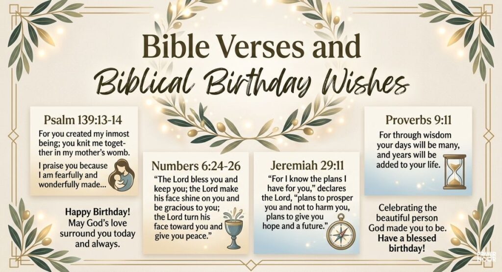  Bible Verses and Biblical Birthday Wishes