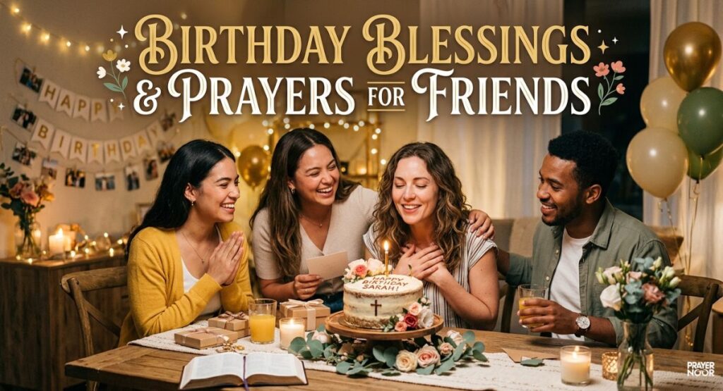 Birthday Blessings and Prayers for Friends