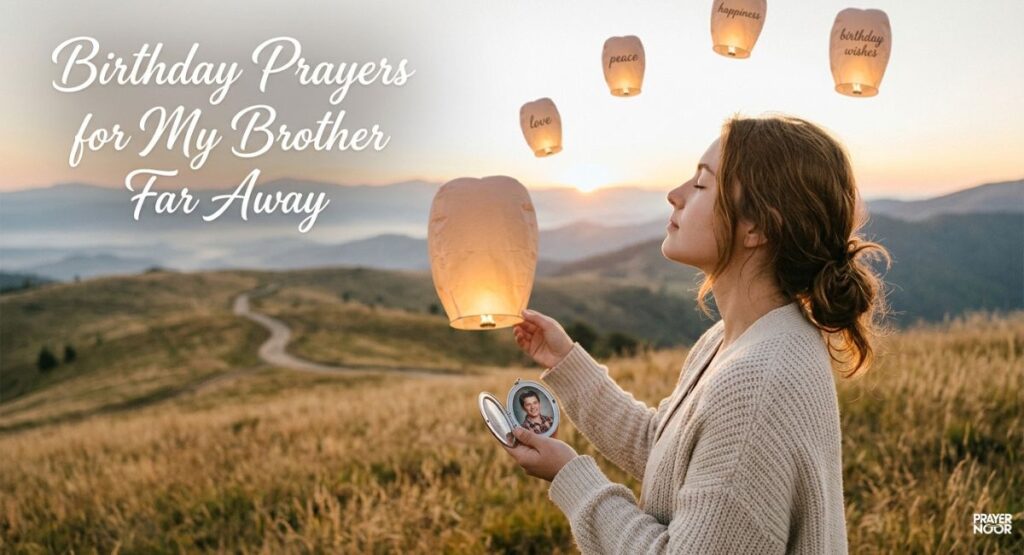 Birthday Prayers for My Brother Far Away