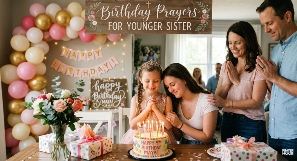 Birthday Prayers for Younger Sister