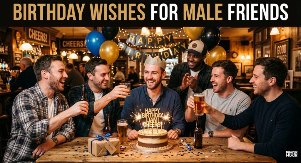 Birthday Wishes for Male Friends