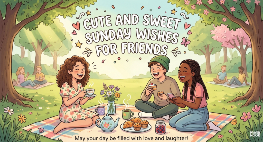 Cute and Sweet Sunday Wishes for Friends