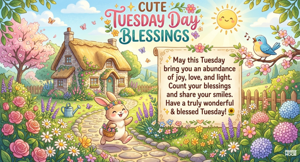 Cute Tuesday Blessings Images and Quotes