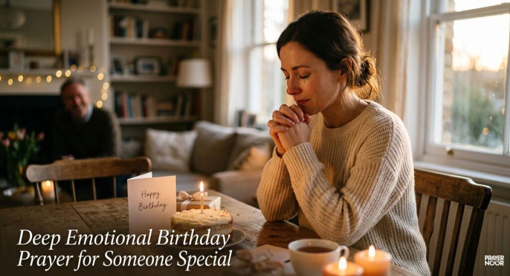 Deep Emotional Birthday Prayer for Someone Special