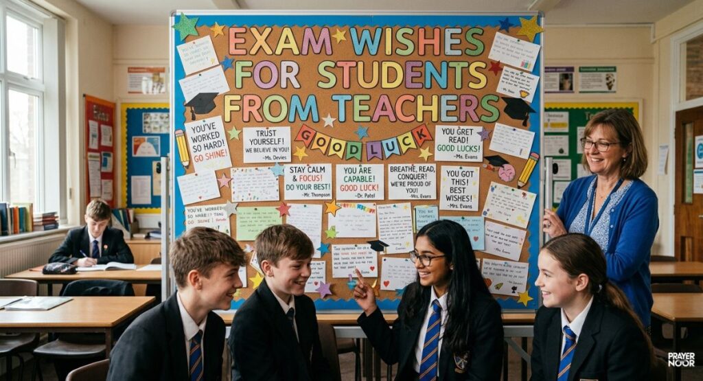 Exam Wishes for Students from Teachers