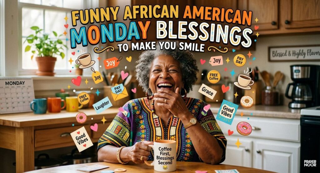 Funny African American Monday Blessings to Make You Smile