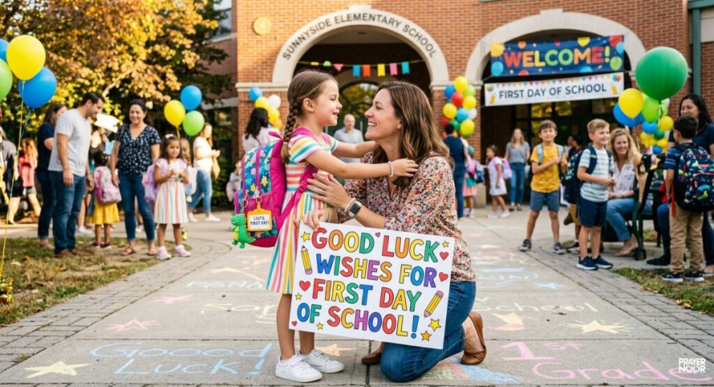 Good Luck Wishes for First Day of School