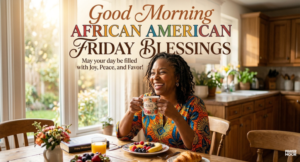 Good Morning African American Friday Blessings