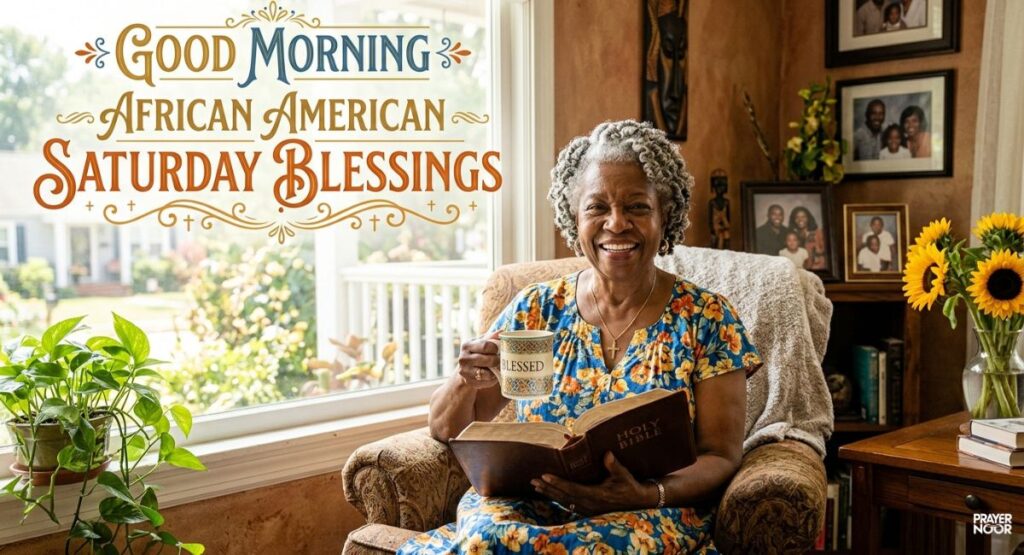 Good Morning African American Saturday Blessings