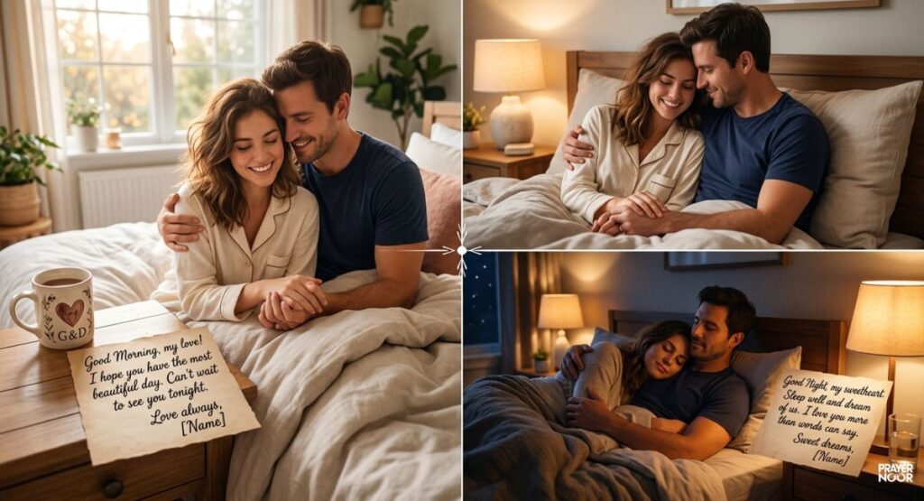 Good Morning & Good Night Love Messages