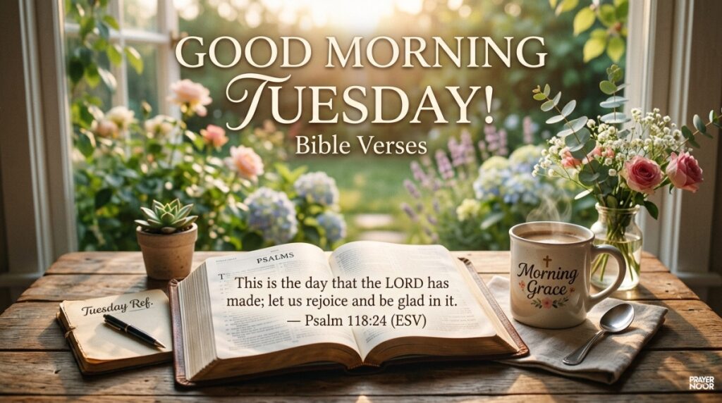 Good Morning Tuesday Bible Verses